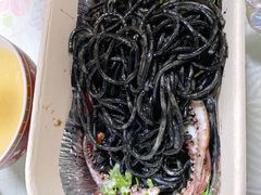 墨鱼汁面-普朗姆生蚝吧(原建国路店)