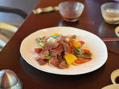 青椒炒诺邓火腿-滇野云南野生菌餐厅(陕西南路店)