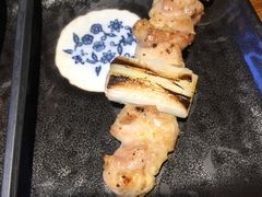 葱鸡肉串-晶吉·居酒屋·烧鸟·生鱼饭(中山区民主广场店)