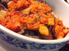 泡菜牛肉饭-黄祥华养生堂·炖汤·营养蒸饭(岭南天地店)