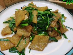 韭菜炒咯吱-沽源味道(中环路店)