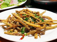 椒盐油竹鱼-金砂阿洲鱼册店