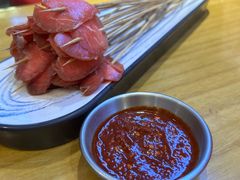 生吃牛肉-小木屋米酒店总店