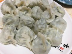 素韭菜-大眼锅贴水饺(河东店)