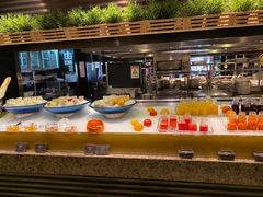 自助取餐区-上海锦江汤臣洲际大酒店壹阶层