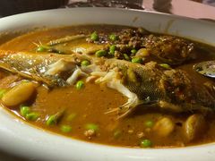 毛豆烧黄鱼-苏启渔港(云南北路店)