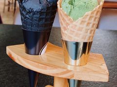 黑芝麻冰淇淋-神户赤童日式烤肉伙伴(东直门店)
