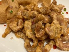 椒盐排条配虾片-老人和饭店(淮海中路店)