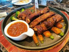 美国进口烧烤猪排-Lets burger非常汉堡·环球风味(蓝色港湾店)