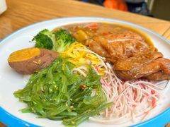 鸡排咖喱饭-汽车博物馆主题餐厅