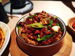 宫爆板筋-山石榴·贵州菜(丰盛里店)