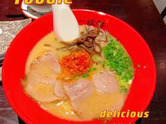 辣味|赤丸豚骨拉面-一豚轩·烧鸟·豚骨拉面(五四路店)