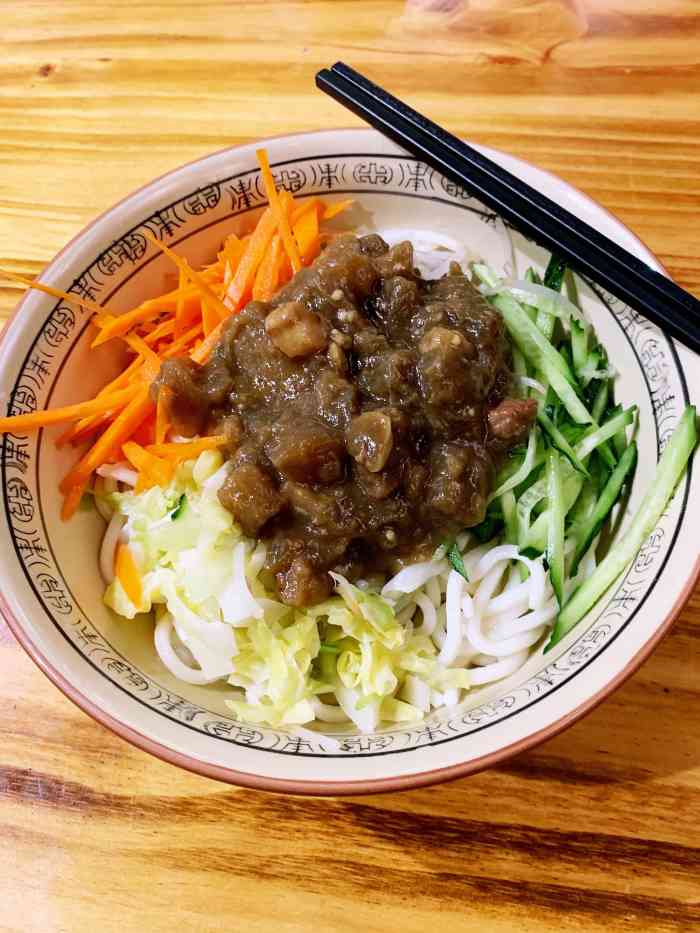 津味捞面-"喜爱面食的我怎嚒也要吃吃天津的面条才算完.