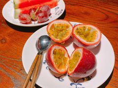 自助水果台-肴约·花园式餐厅(湖里店)