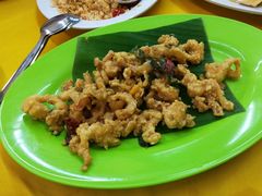 咸蛋黄鱿鱼-明记烧鱼美味店