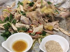 窝箕捞起杏花鸡-十三姨工厨顺德美食·宴会·团餐(天河北路店)