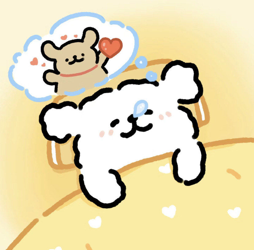 卡通狗狗头像萌