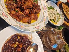 -柴火大院烤鸭民间菜