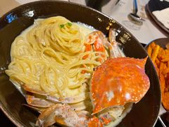 蟹肉意面-速度披萨(蓝色港湾店)