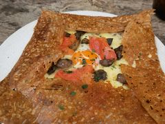 鸡蛋蘑菇熏肉荞麦可丽饼-RAC BAR(安福路店)