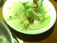 炝拌牛心菜-黑鸡小馆(金源店)