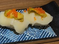 海胆帆立贝寿司-隐月· 㐂和食屋(芝罘万达公馆店)