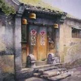 画作里游历🚀绿瓦红砖的北京城🌇
