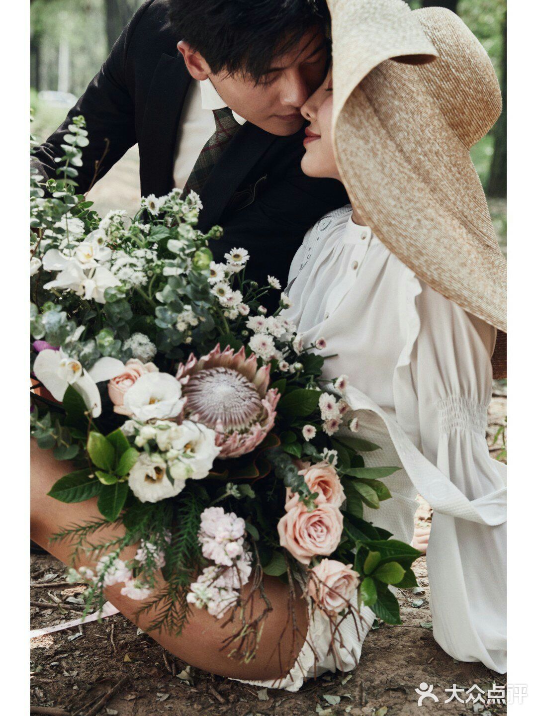 老公,咱们的森系婚纱照,真的很惊艳哦