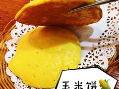 烙玉米饼-老刘生态大鱼坊铁锅炖鱼(赛马场店)