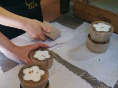 定胜糕制作-锦记糕点铺