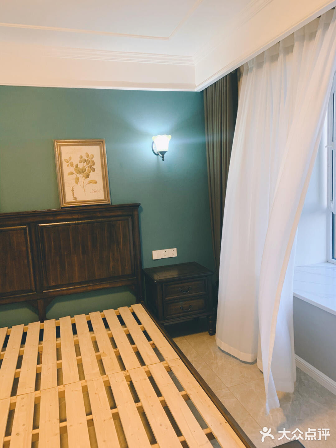 成都|这个美式主卧真的美惨了,就是最爱春天的样子。