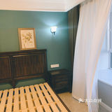 成都|这个美式主卧真的美惨了,就是最爱春天的样子。