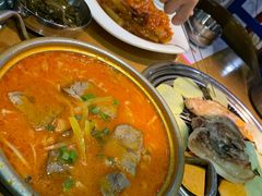 泡菜拉面-老炉家木炭烤肉(长江国际店)