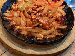 铁板鱿鱼须-熊小胖烤肉店(桥北店)