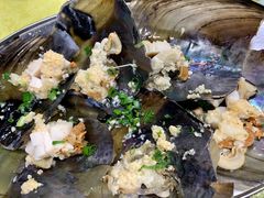 蒜蓉蒸带子-都斛海鲜街