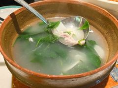 养生名目枸杞叶肉汤-满香舒·漳州小馆(大唐店)