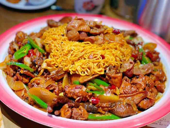 盛和友·大院炒鸡(胶州宝龙店)-"位于宝龙四楼中厅,菜量很足.