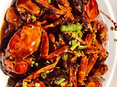 毛蟹炒年糕-金枝玉叶上海人家食府(三里河店)