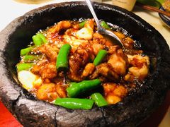 石锅杭椒牛蛙-桂满陇-十里风荷(合生汇店)