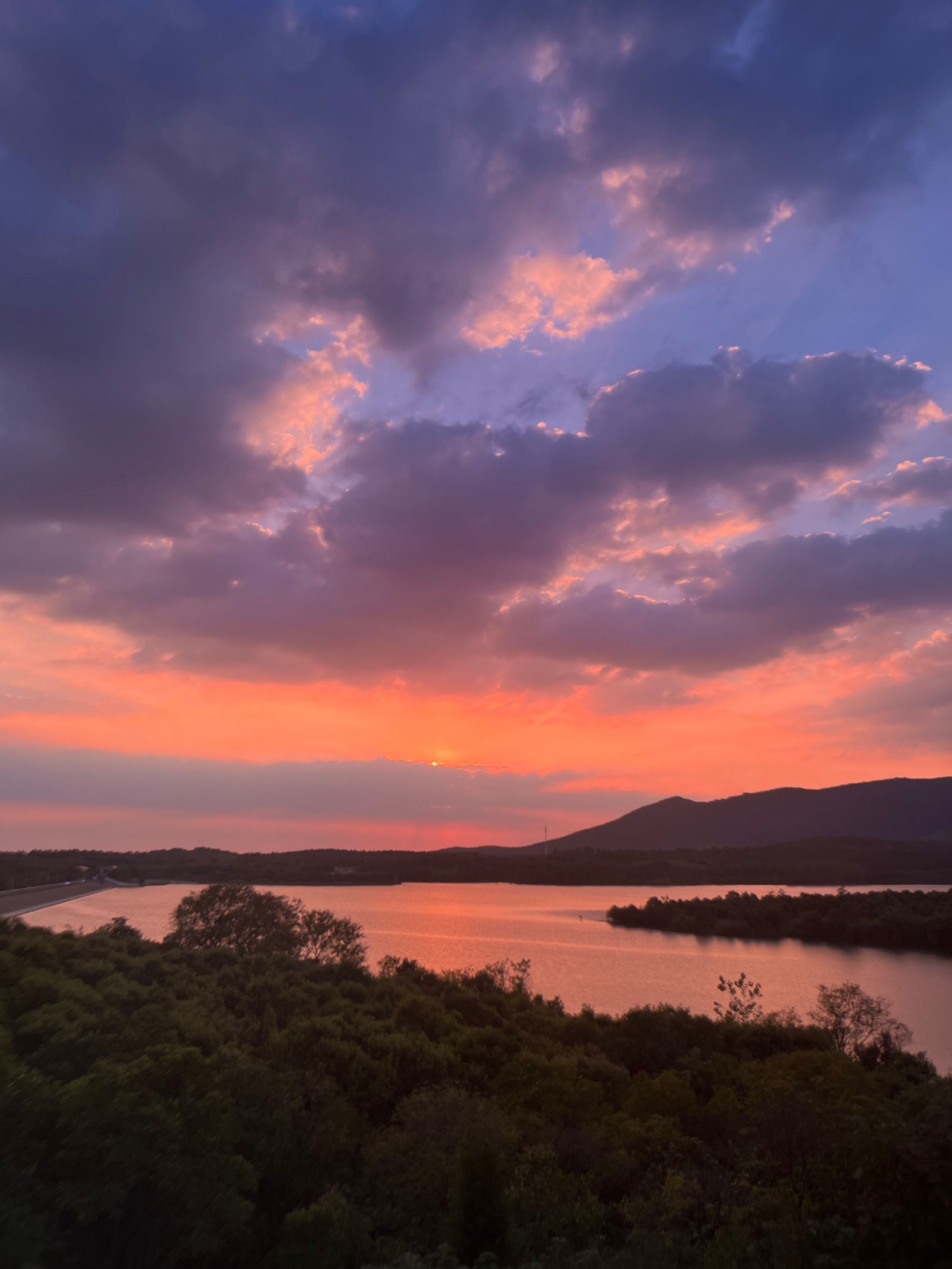 眼前的风景太美了