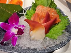 现切三文鱼刺身盘-千寻山野烤肉(天虹店)