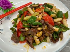 藕尖炒肾片-麦园农庄·西江河鲜