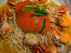 膏蟹拌面-十面欢腾(长乐路店)