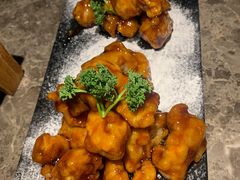 雪花糖醋里脊-绿茶餐厅(天津天河城店)