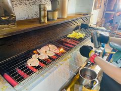 自助取餐区-野火鲜货烧烤(河边小院店)