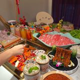 谁敢信❗️一条木舟载满我爱吃的，是什么体验