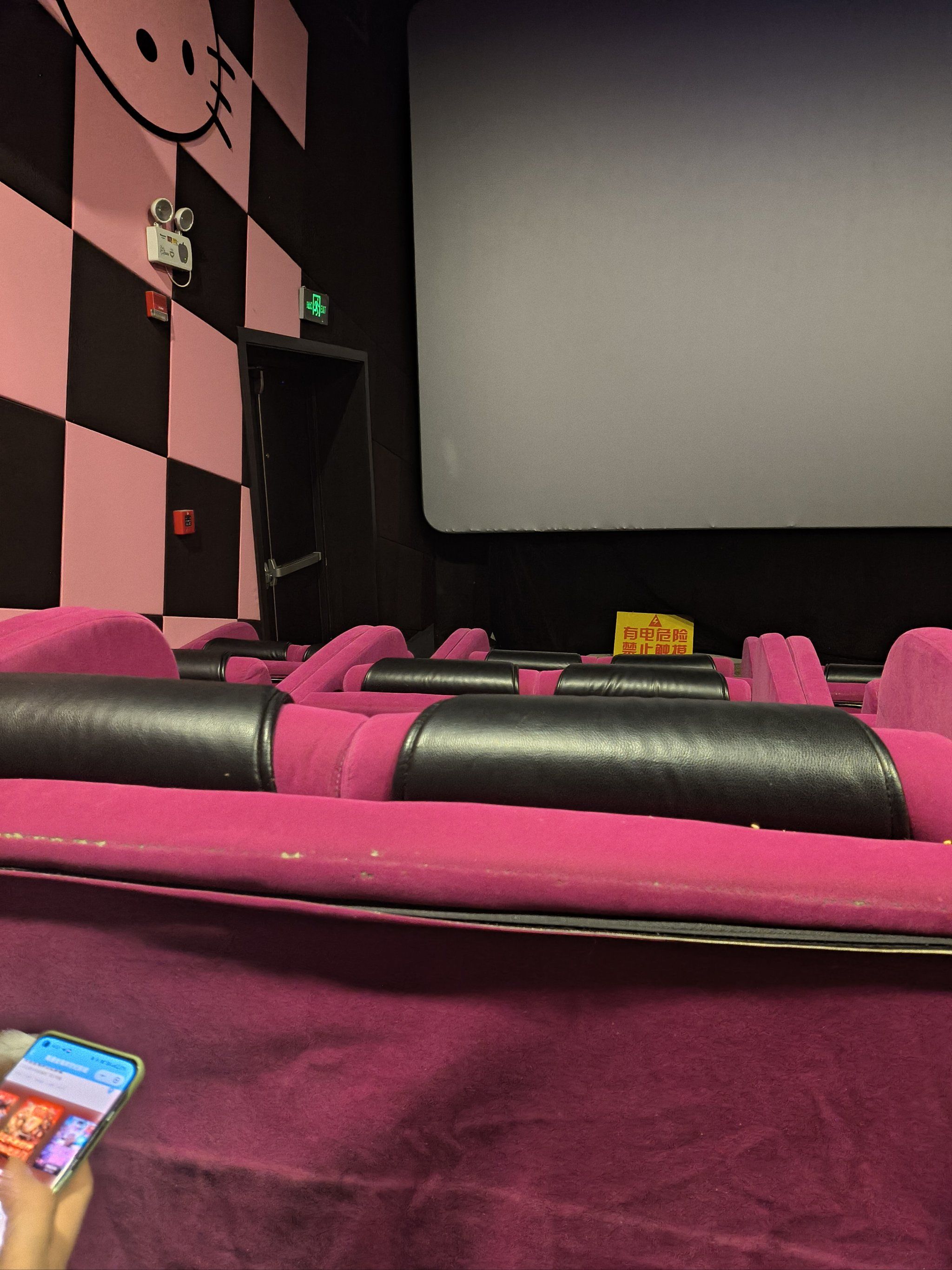 电影院情侣厅,恐怖如斯