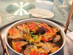 仙居杨梅三门红膏蟹（生腌）-浙江西子宾馆·牡丹厅