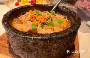 Sea Urchin Sauce Braised Bai Shui Yang Tofu
