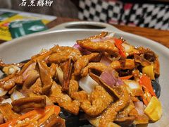 石烹鹅柳-马灯部落·西湖边的创意山景餐厅(虎跑动物园店)